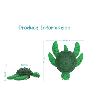 2021 New Rubber Sea Turtle Dog Toy